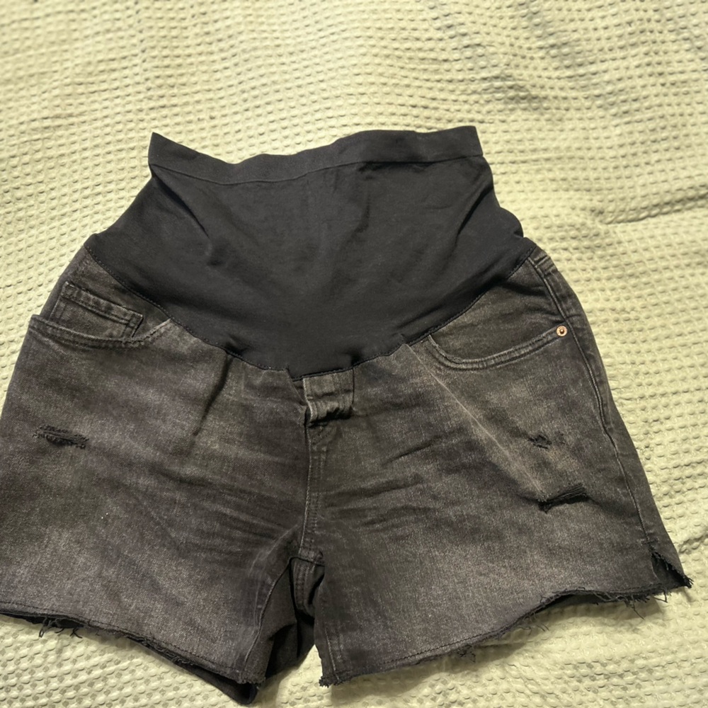 Old Navy Denim Maternity Shorts